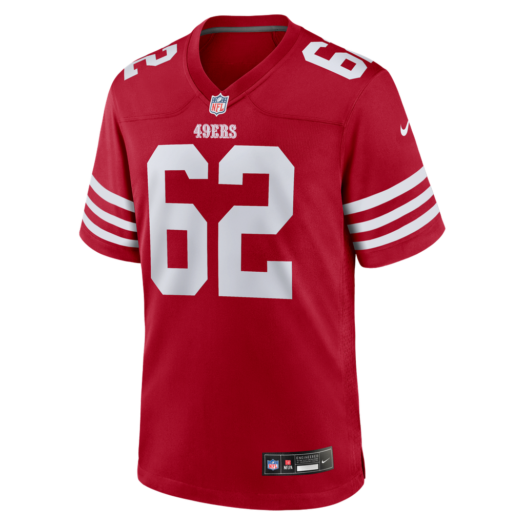 San Francisco 49ers Austen Pleasants Nike Team Game Jersey - Scarlet