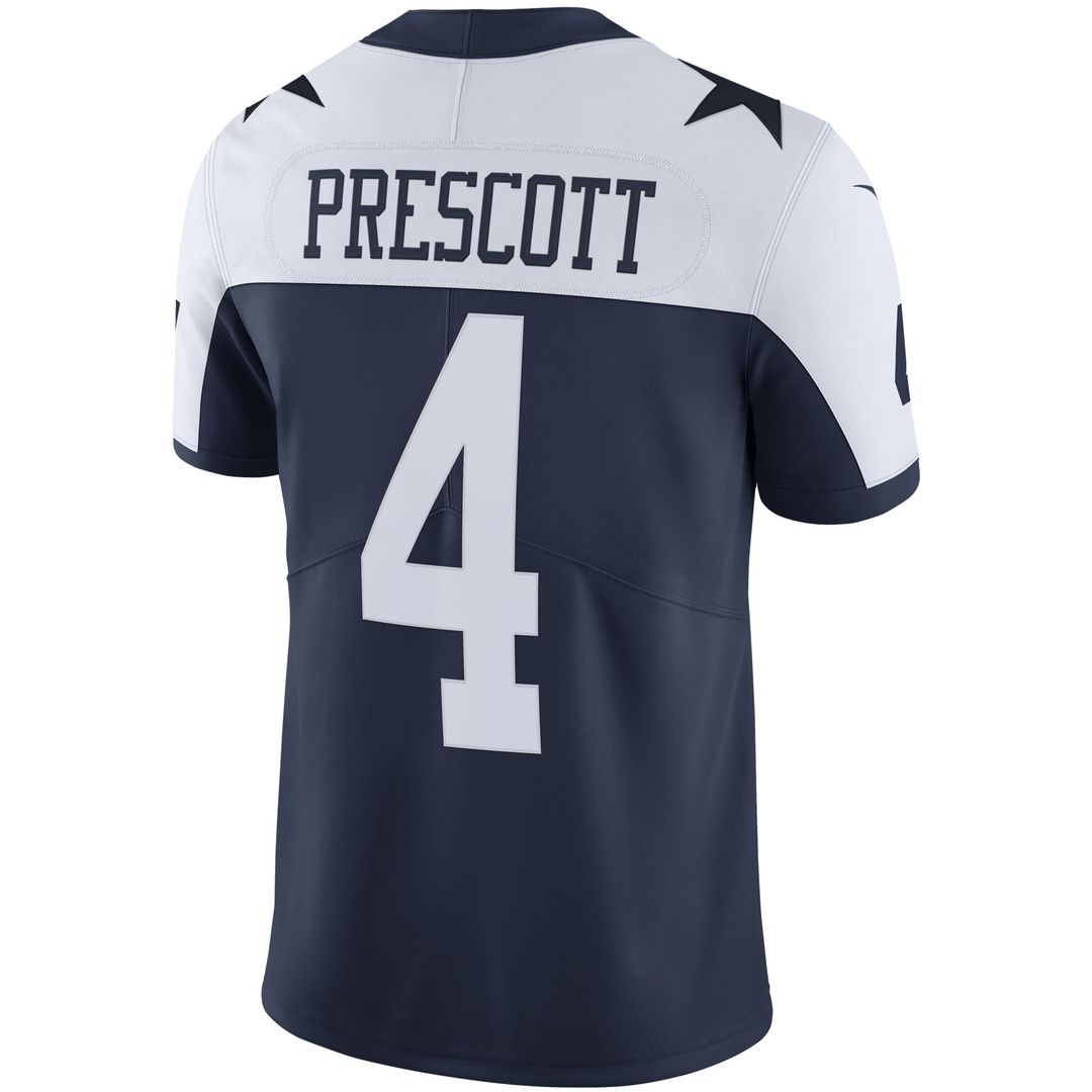 Dallas Cowboys Dak Prescott Nike Vapor Limited Player Jersey - White