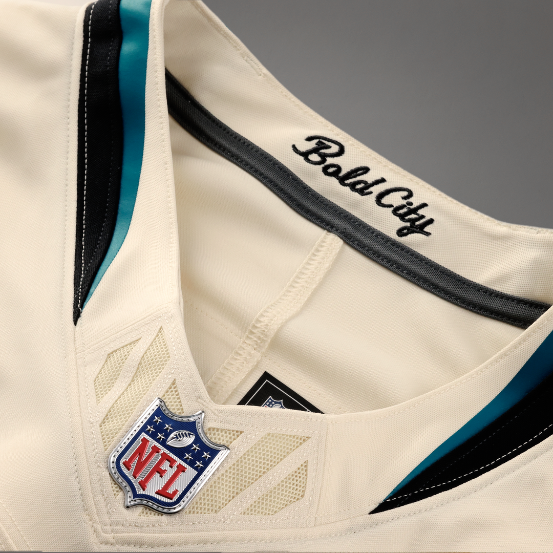 Jacksonville Jaguars Tony Boselli Nike 2026 Rivalries Collection Stitched Limited Jersey - Natural