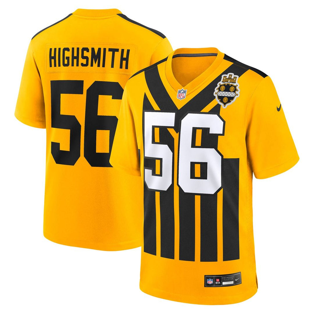 Pittsburgh Steelers Alex Highsmith Nike Alternate Game Jersey - Gold