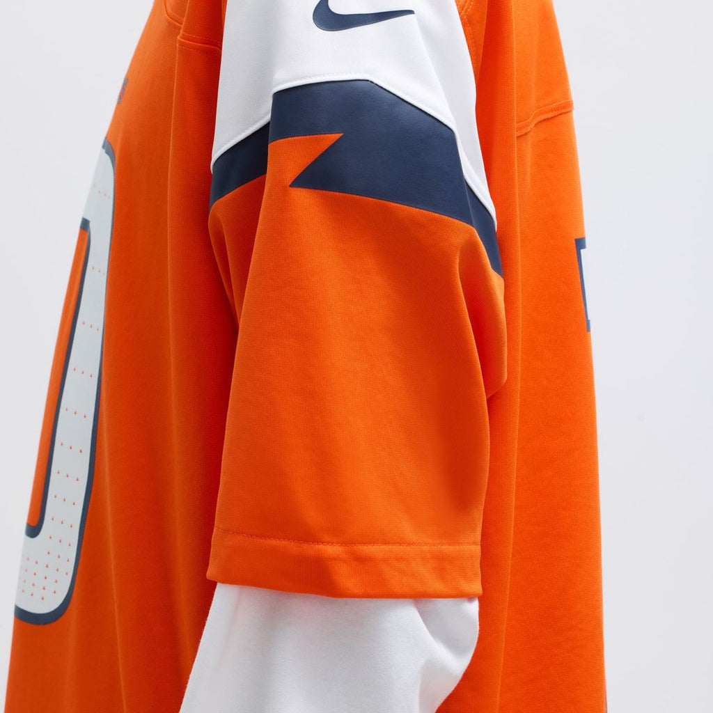 Denver Broncos Bo Nix Nike Player Game Jersey - Orange