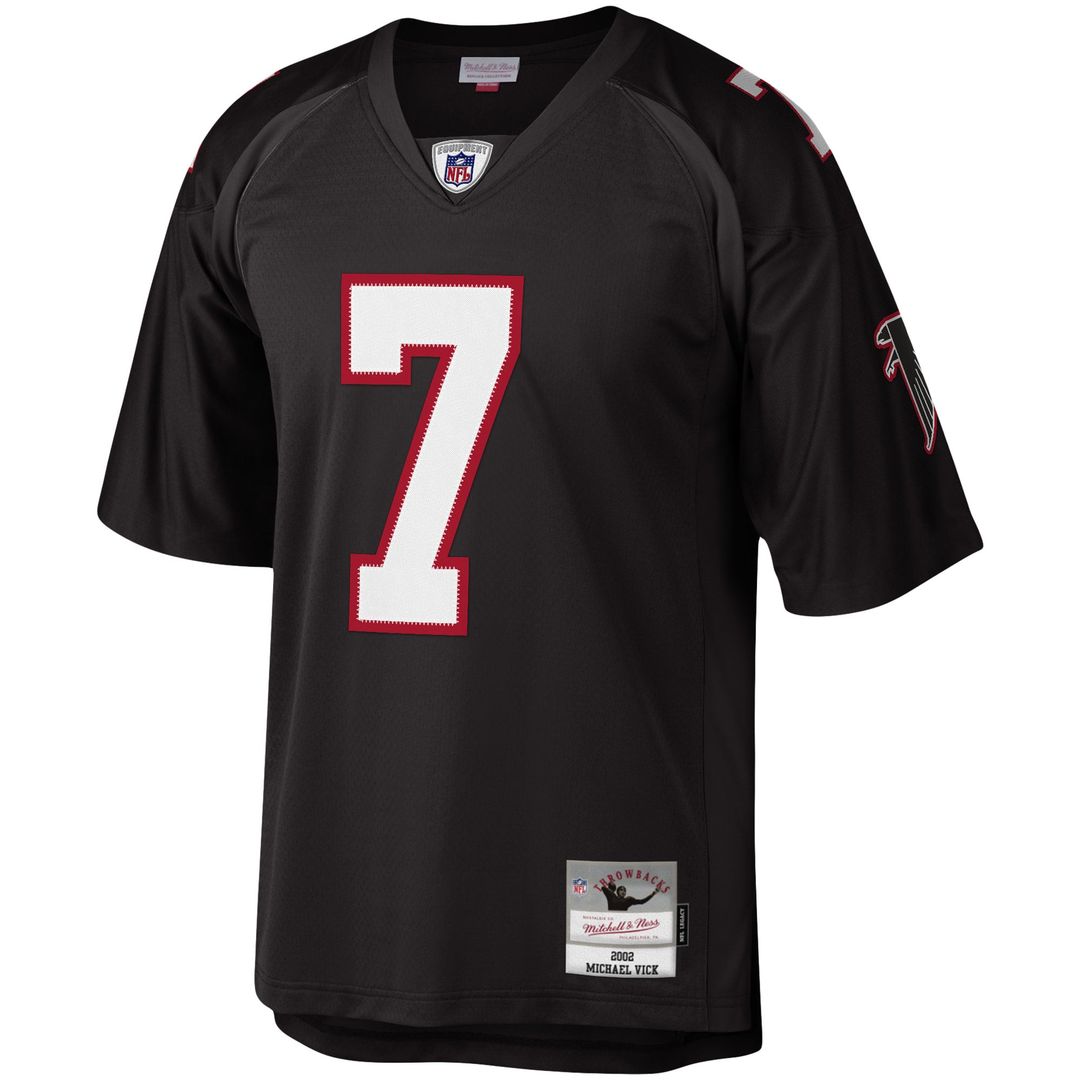 Atlanta Falcons Michael Vick Mitchell & Ness Legacy Replica Jersey - Black