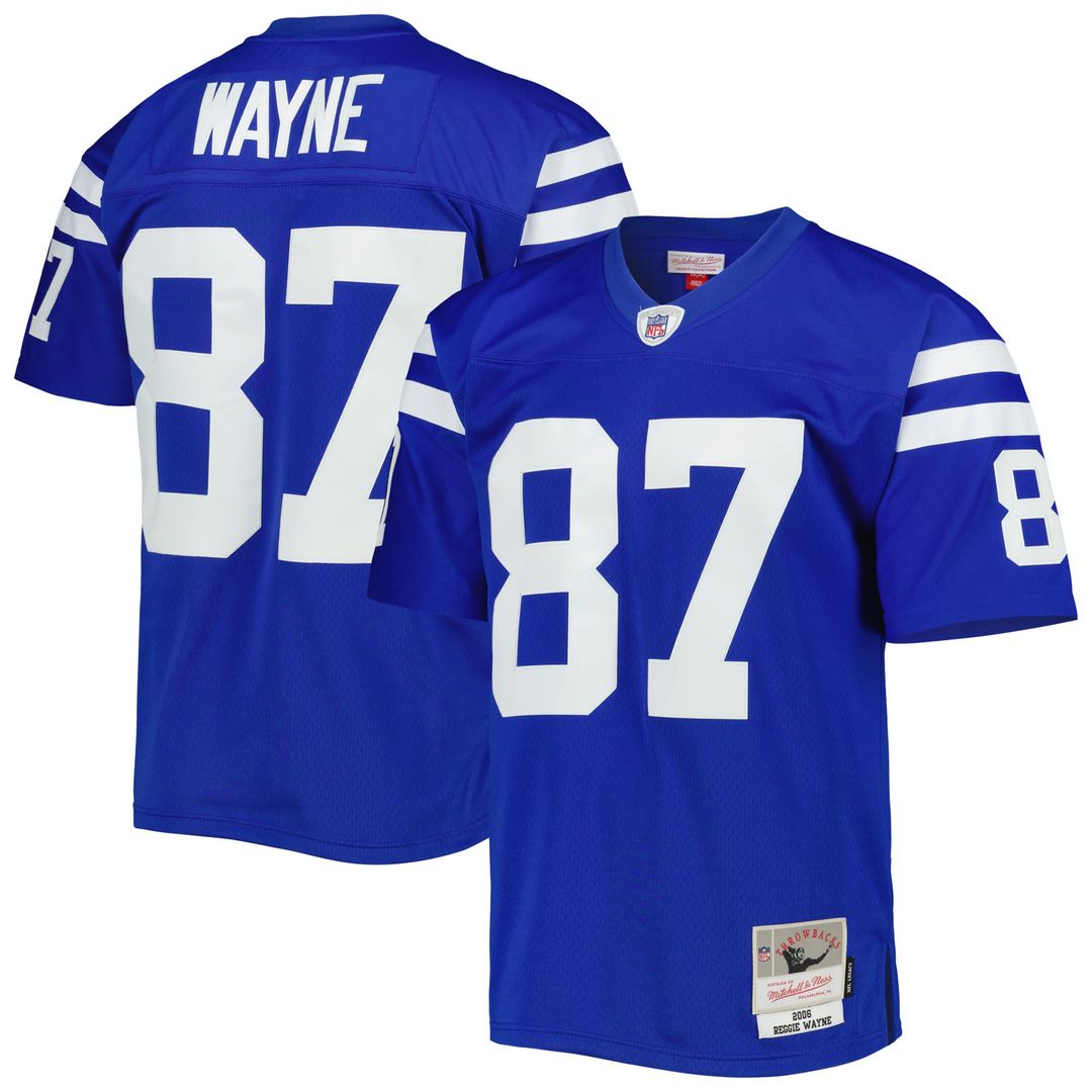 Indianapolis Colts Reggie Wayne Mitchell & Ness Legacy Replica Jersey - Royal