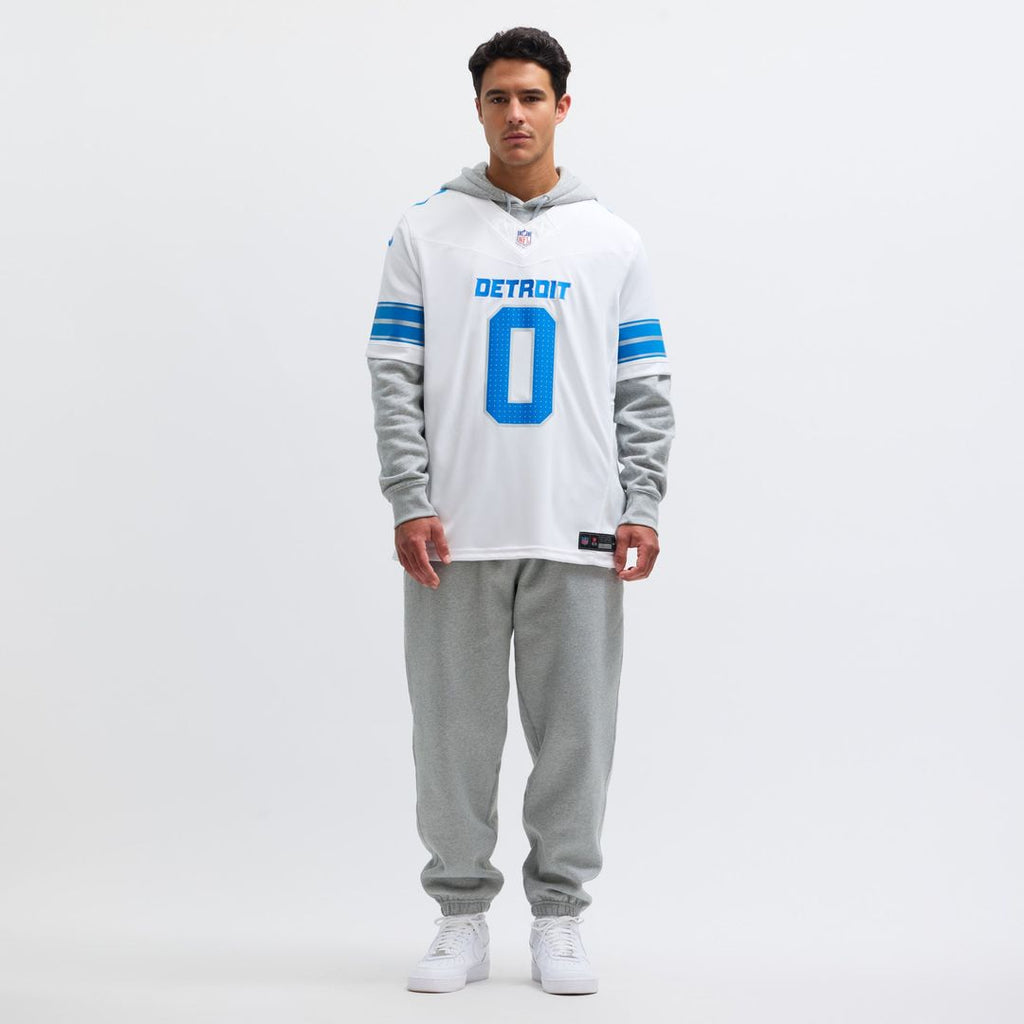 Detroit Lions Jahmyr Gibbs Nike Vapor F.U.S.E. Limited Jersey - White