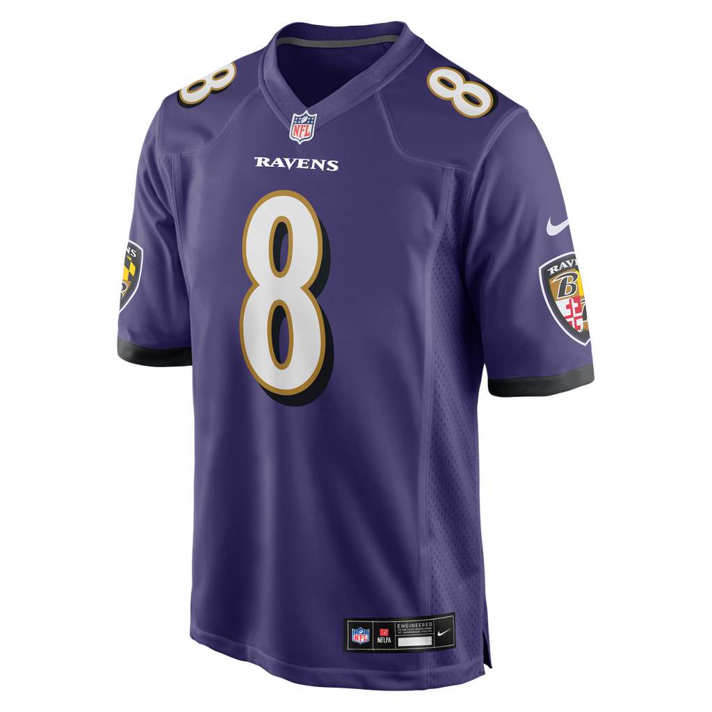 Baltimore Ravens Lamar Jackson Nike Game Jersey - Purple