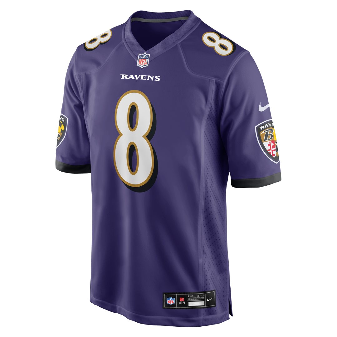 Baltimore Ravens Lamar Jackson Nike Game Jersey - Purple