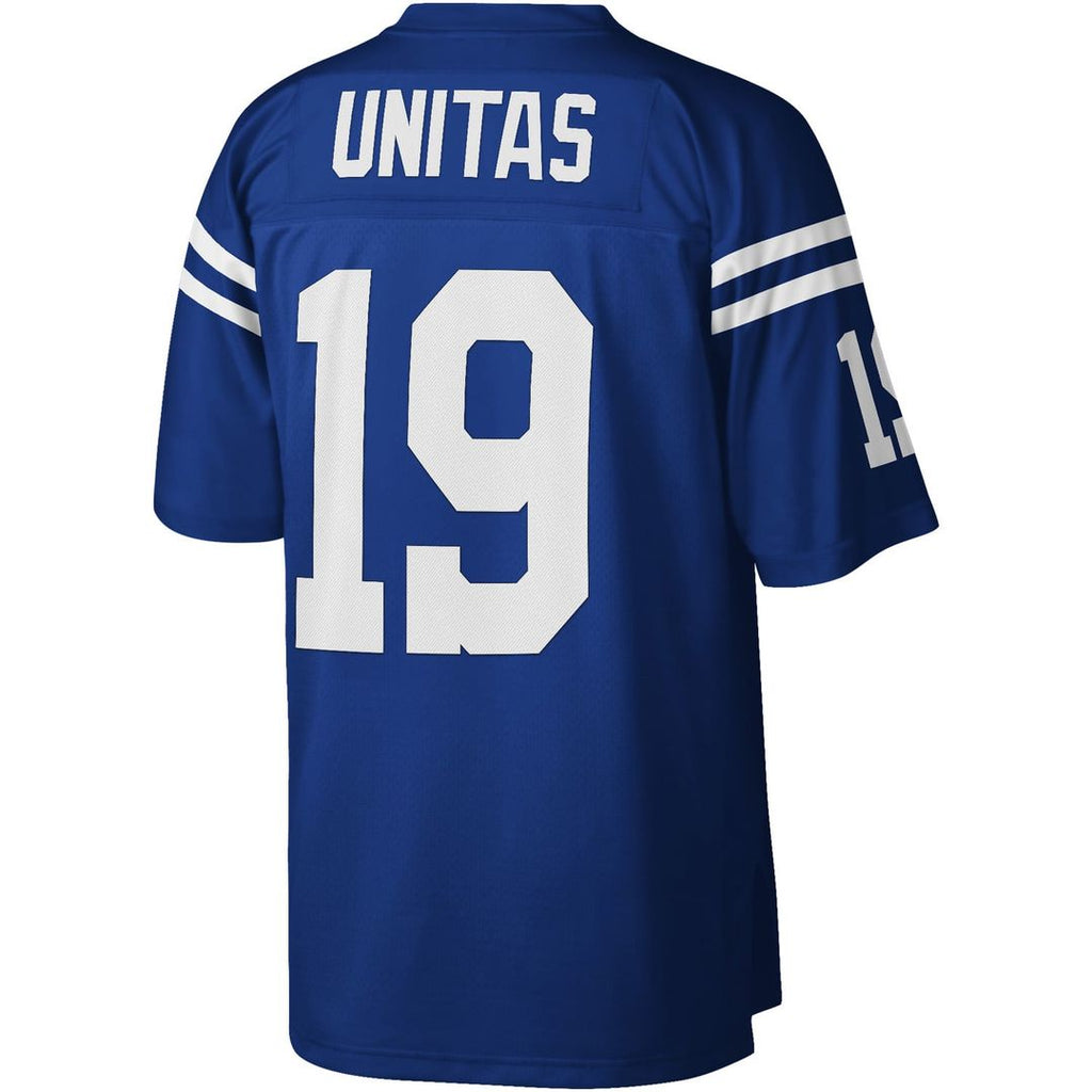 Baltimore Colts Johnny Unitas Mitchell & Ness Legacy Replica Jersey - Royal