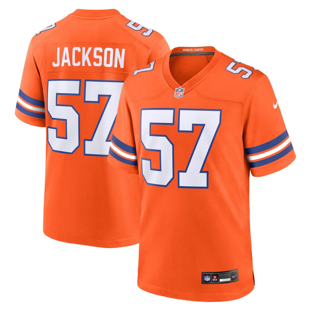 Denver Broncos Tom Jackson Nike Retired Player Alternate Game Jersey - Orange