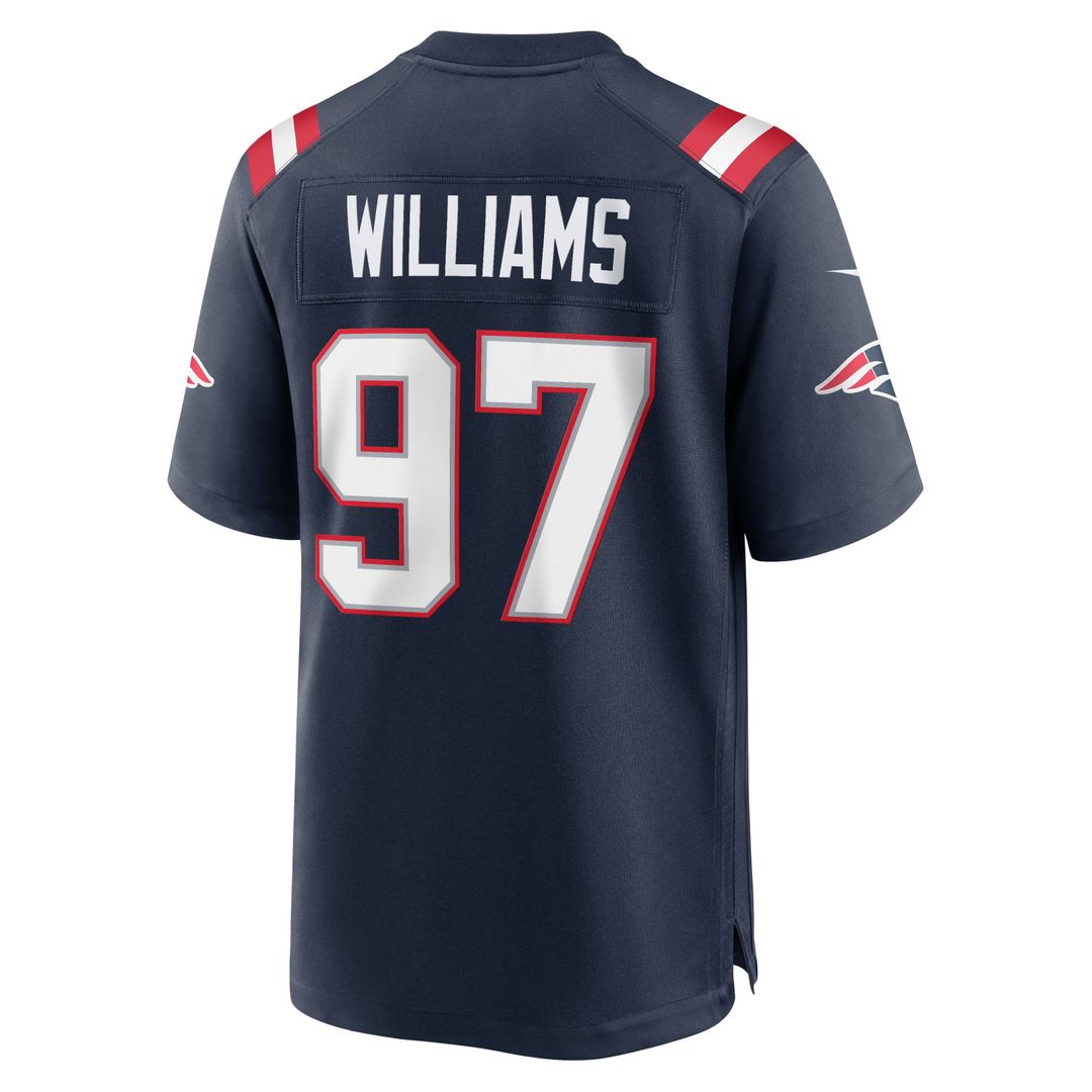 New England Patriots Milton Williams Nike Team Game Jersey - Navy