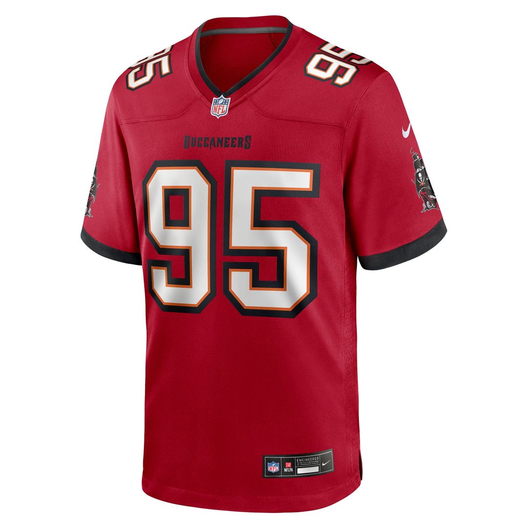 Tampa Bay Buccaneers Elijah Roberts Nike Team Game Jersey - Red