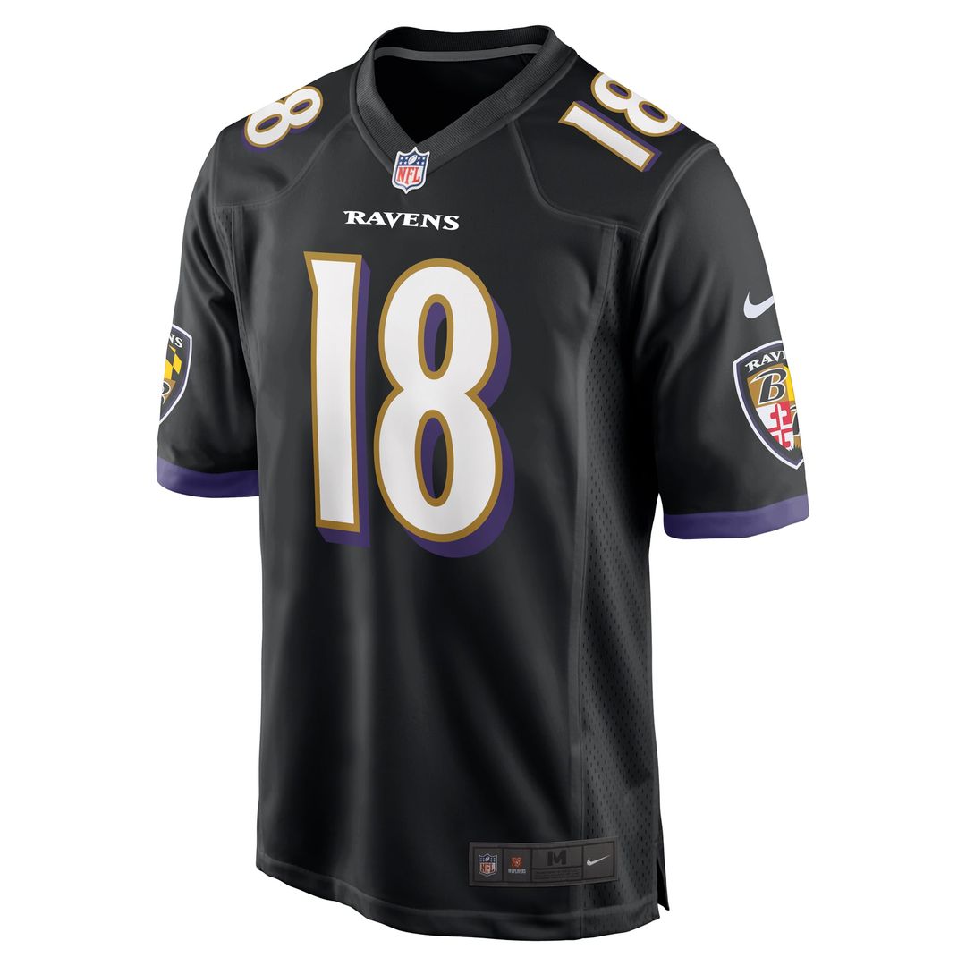 Baltimore Ravens Roquan Smith Nike Alternate Game Jersey - Black