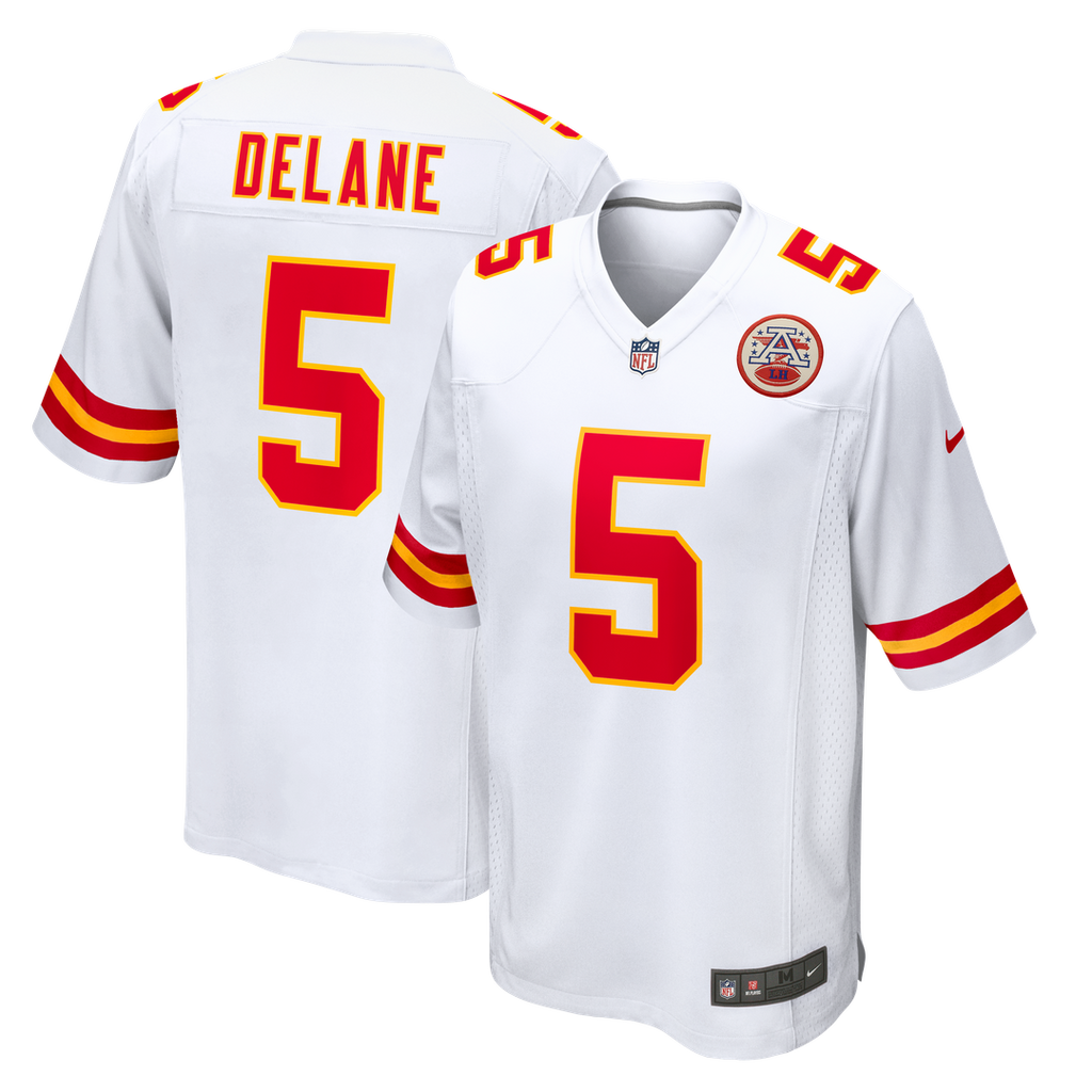 Kansas City Chiefs Mansoor Delane Nike Team Game Jersey - Red