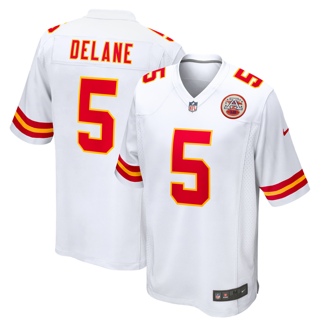 Kansas City Chiefs Mansoor Delane Nike Team Game Jersey - Red