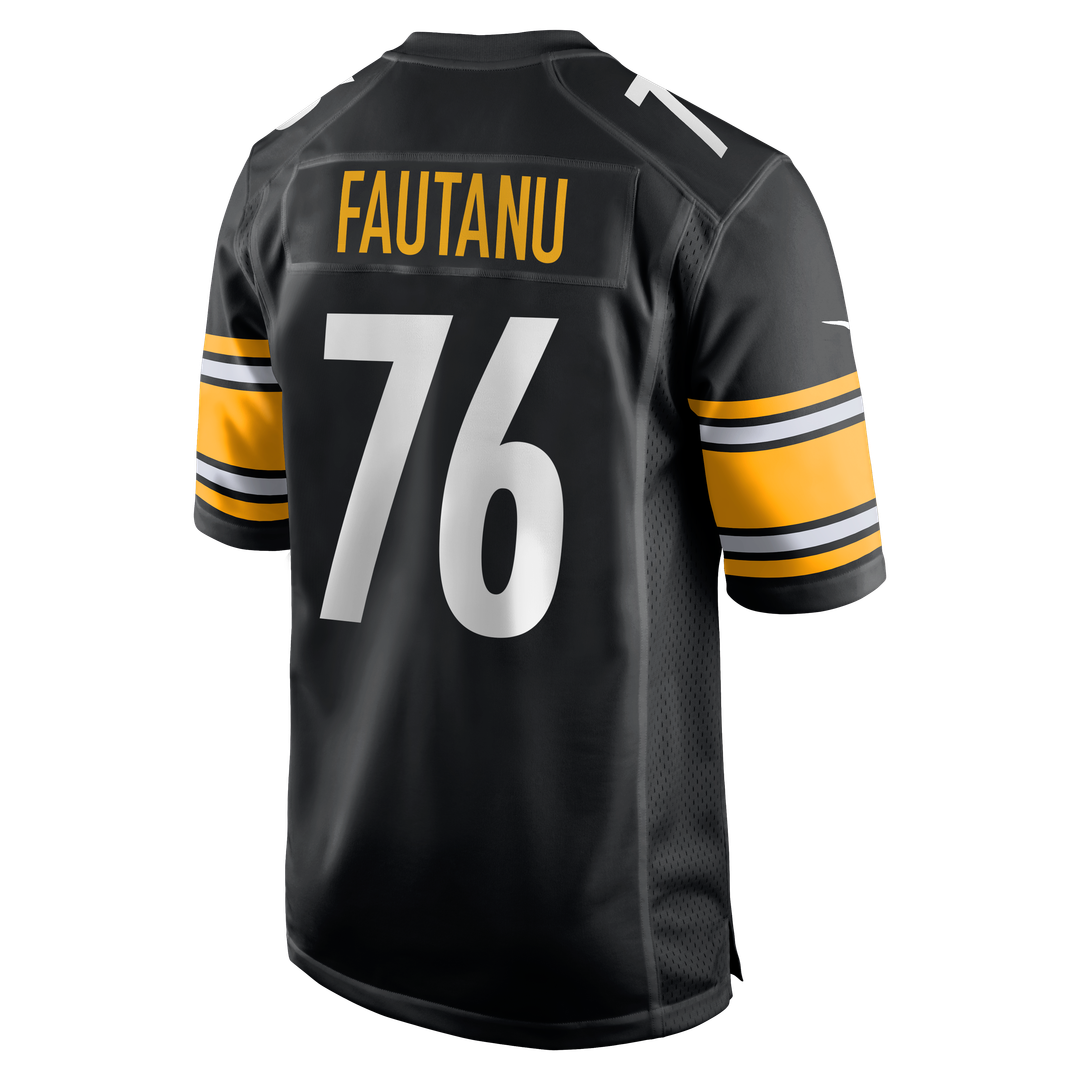 Pittsburgh Steelers Troy Fautanu Nike Player Game Jersey - Black