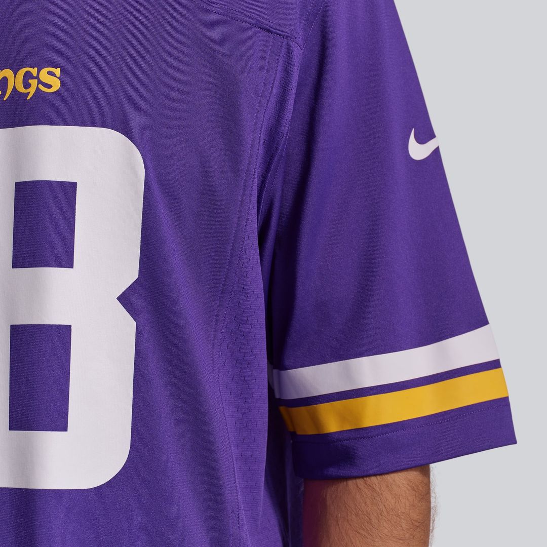 Minnesota Vikings Justin Jefferson Nike Player Game Jersey - Purple
