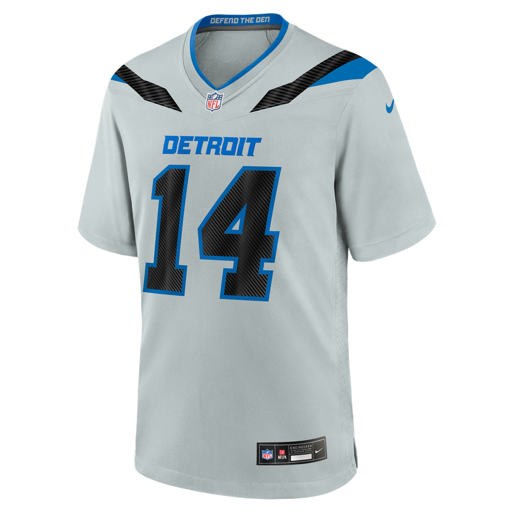 Detroit Lions Amon-Ra St. Brown Nike 2026 Rivalries Collection Game Jersey - Silver