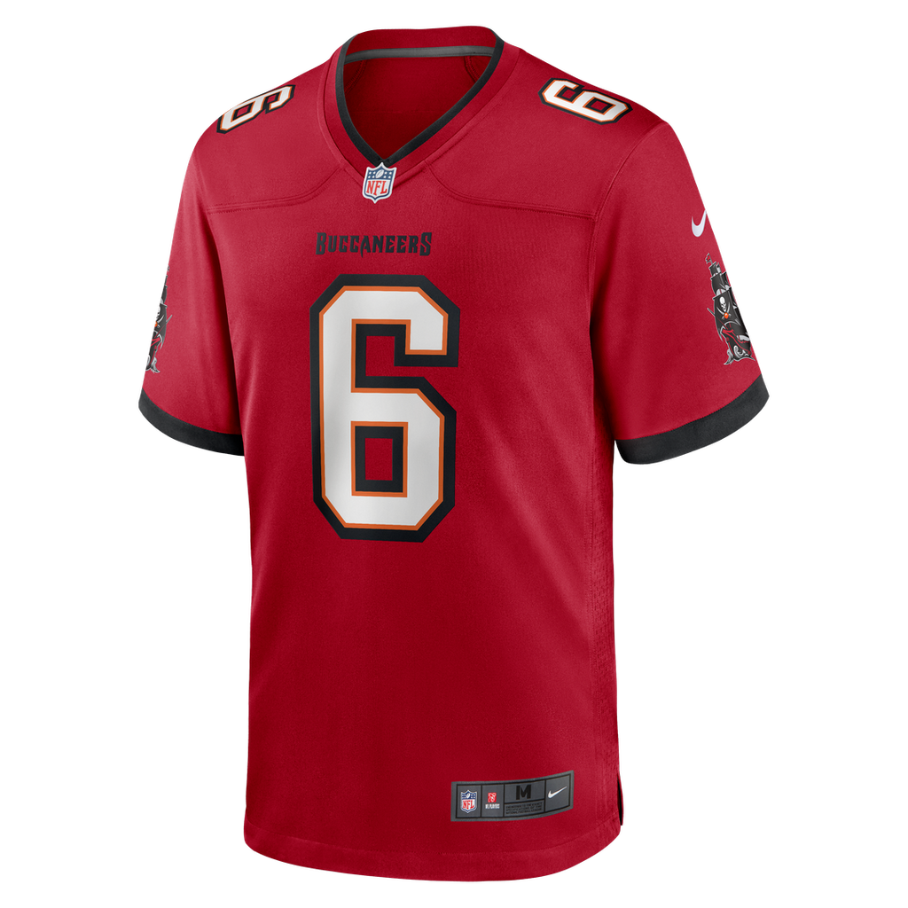 Tampa Bay Buccaneers Baker Mayfield Nike Away Game Jersey - White