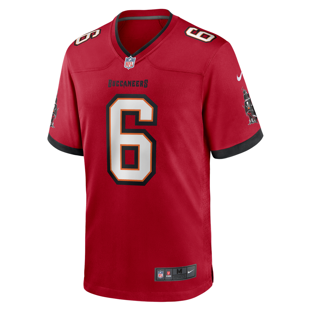 Tampa Bay Buccaneers Baker Mayfield Nike Alternate Game Player Jersey - Pewter