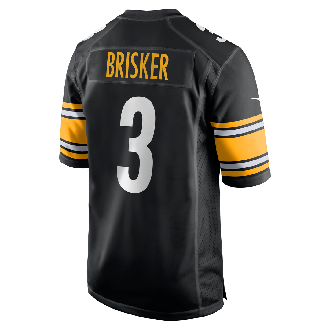 Pittsburgh Steelers Jaquan Brisker Nike Team Game Jersey - Black