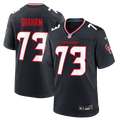 Houston Texans Derrick Graham Nike Team Game Jersey - Navy