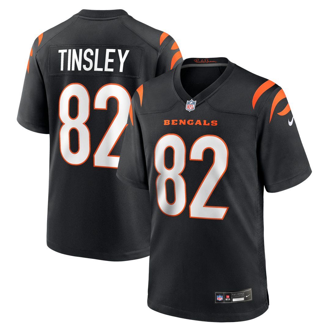Cincinnati Bengals Mitchell Tinsley Nike Team Game Jersey - Black