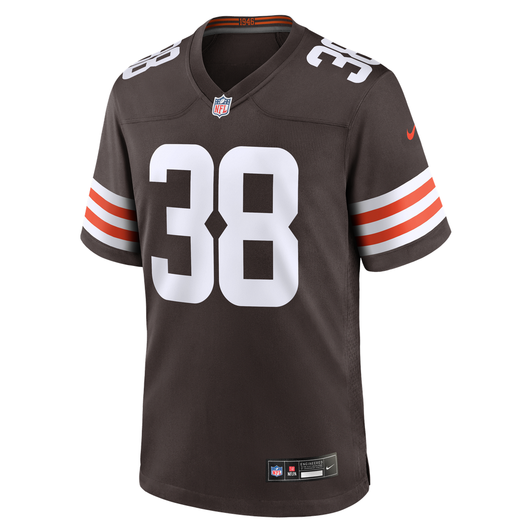Cleveland Browns Jaleel McLaughlin Nike Team Game Jersey - Brown