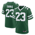 New York Jets Azareye'h Thomas Nike Team Game Jersey - Legacy Green