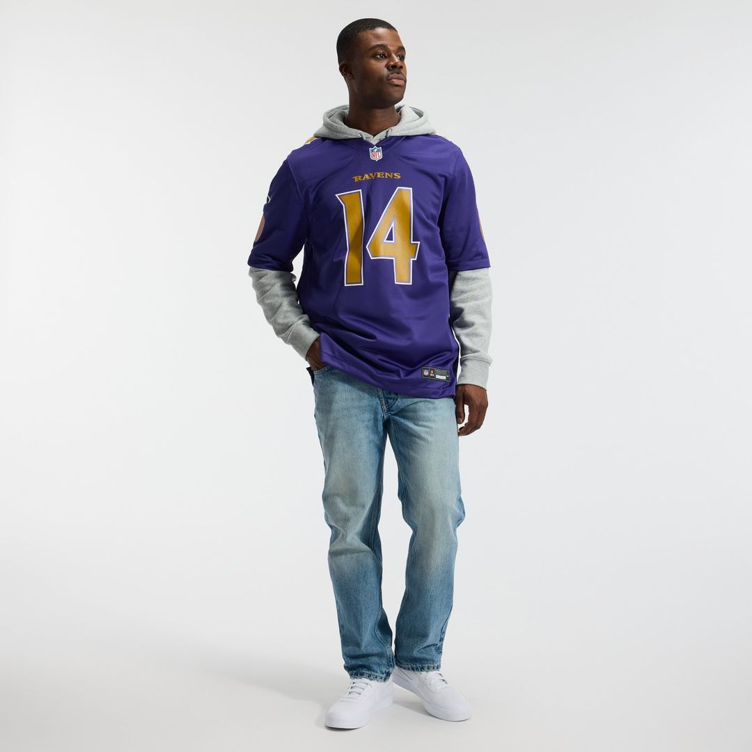 Baltimore Ravens Kyle Hamilton Nike Alternate Game Jersey - Purple