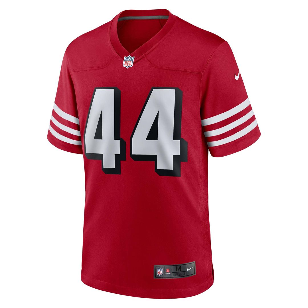 San Francisco 49ers Kyle Juszczyk Nike Alternate Game Jersey - Scarlet