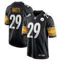 Pittsburgh Steelers Ryan Watts Nike Game Jersey - Black