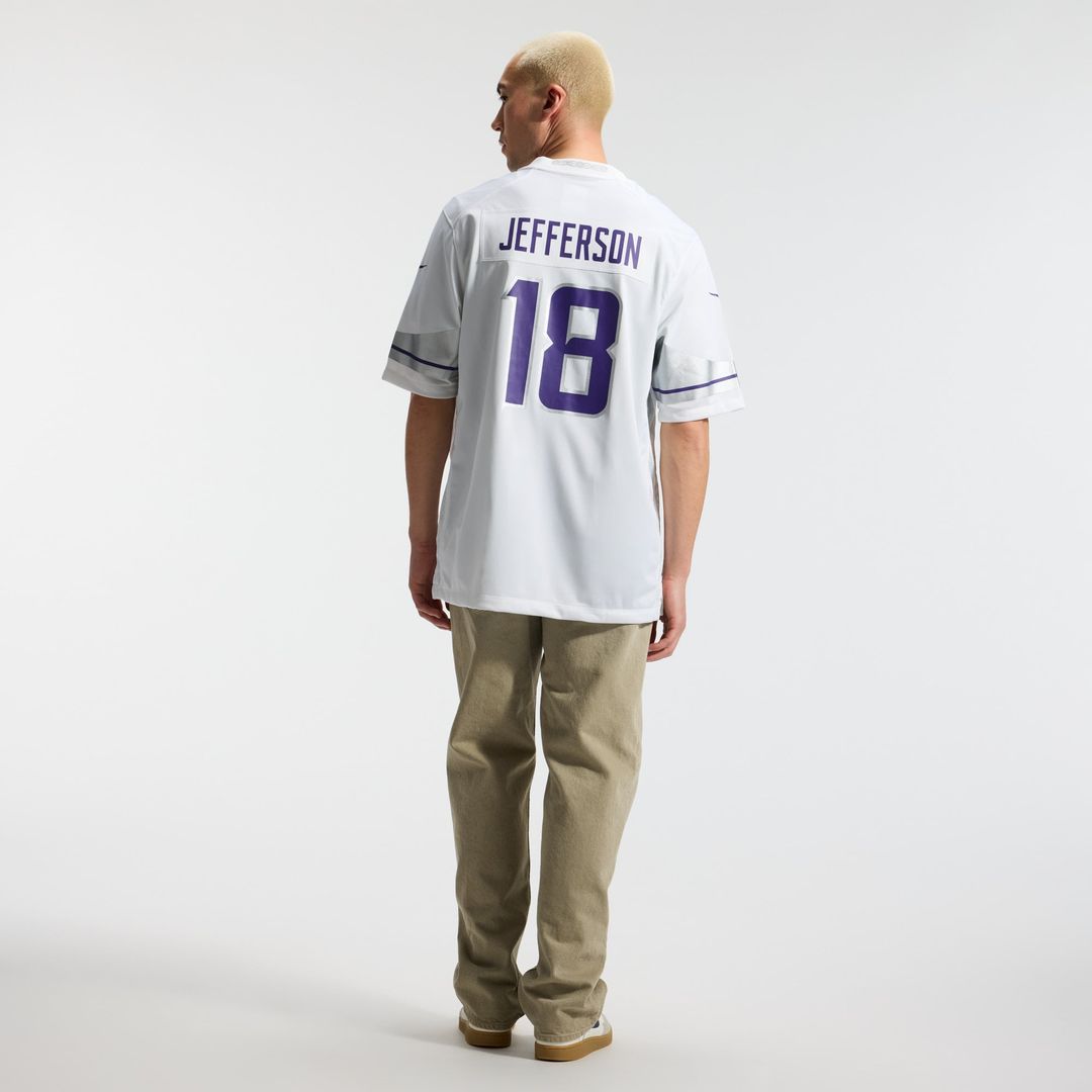 Minnesota Vikings Justin Jefferson Nike Classic Player Game Jersey - Purple