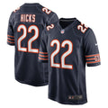 Chicago Bears Elijah Hicks Nike Team Game Jersey - Navy