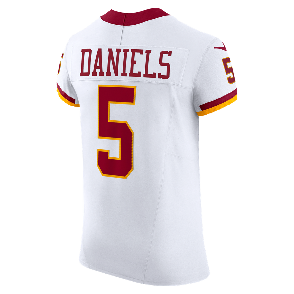 Washington Commanders Jayden Daniels Nike Alternate 2 Super Bowl Era Vapor F.U.S.E. Elite Jersey - White