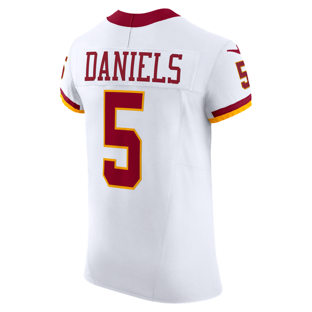 Washington Commanders Jayden Daniels Nike Alternate 2 Super Bowl Era Vapor F.U.S.E. Elite Jersey - White