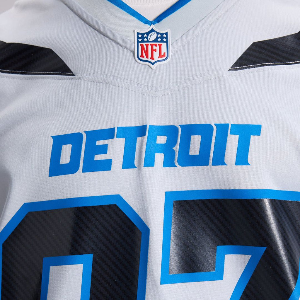 Detroit Lions Aidan Hutchinson Nike 2026 Rivalries Collection Game Jersey - Silver