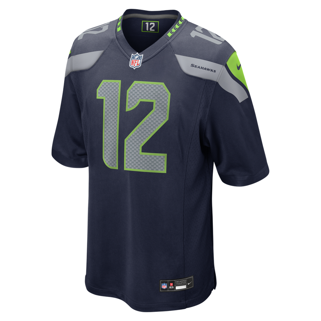 Seattle Seahawks 12s Nike Team Game Jersey - College Navy