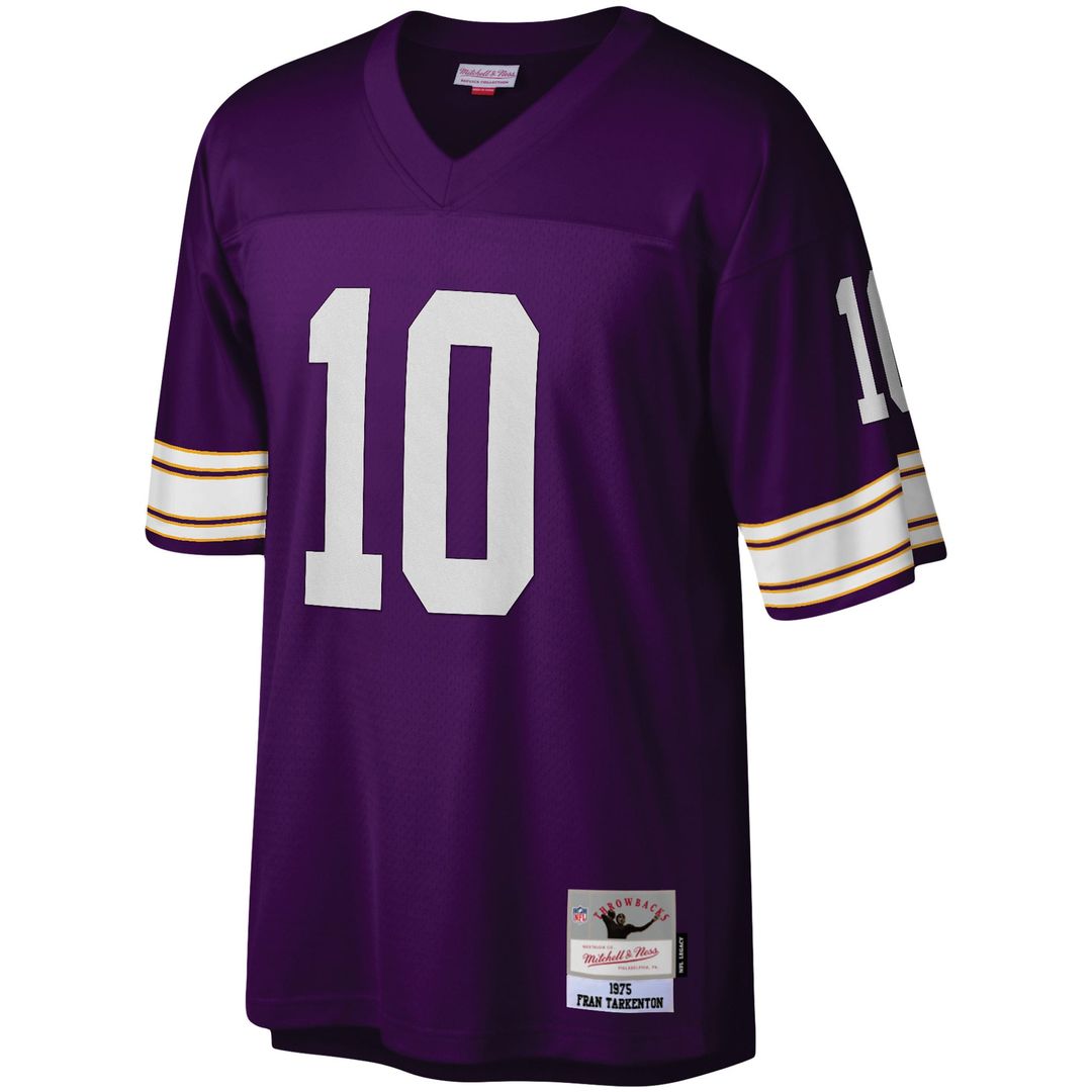 Minnesota Vikings Fran Tarkenton Mitchell & Ness Legacy Replica Jersey - Purple