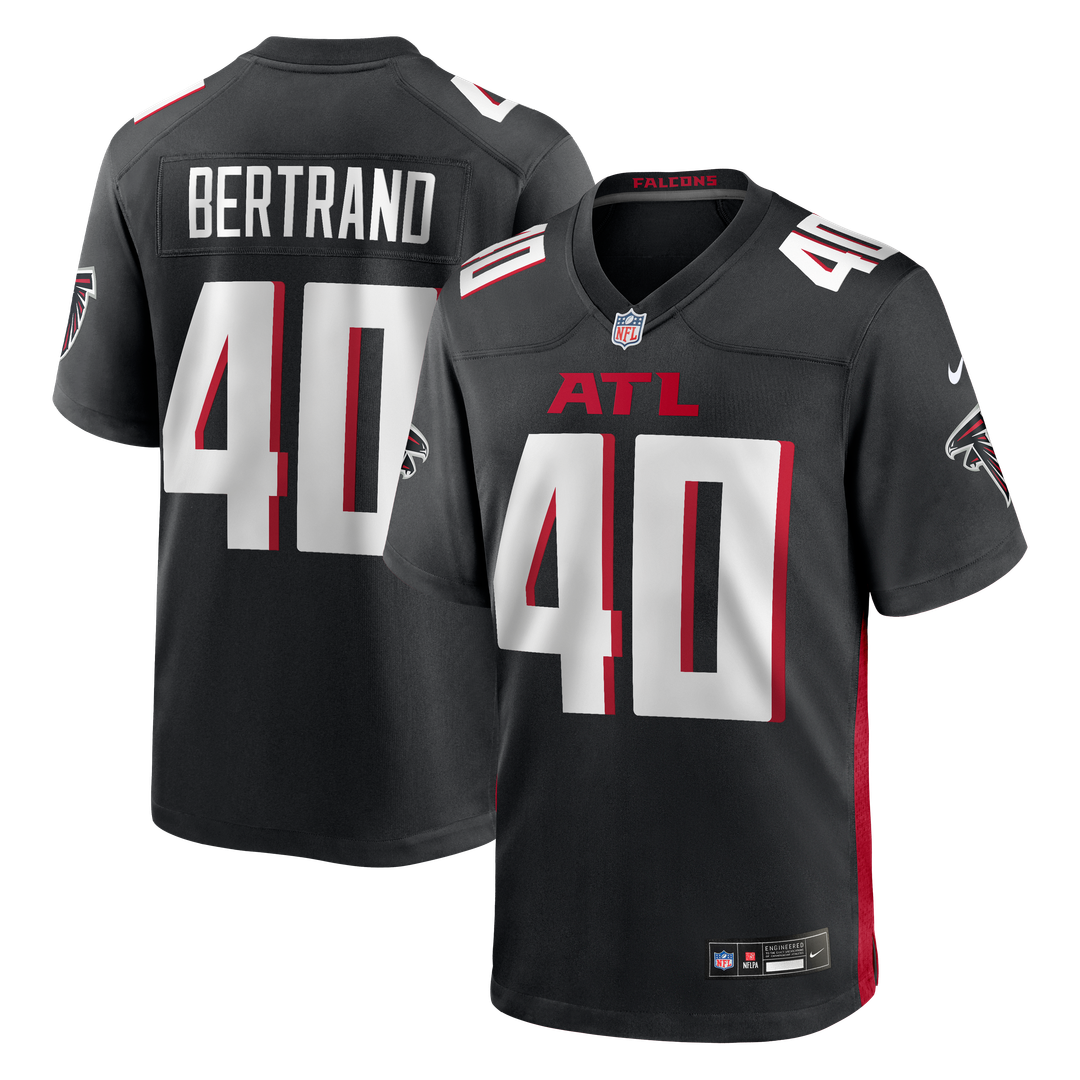 Atlanta Falcons JD Bertrand Nike Team Game Jersey - Black