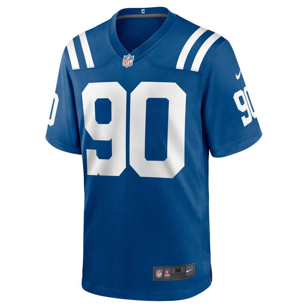 Indianapolis Colts Grover Stewart Nike Alternate Game Jersey - Blue