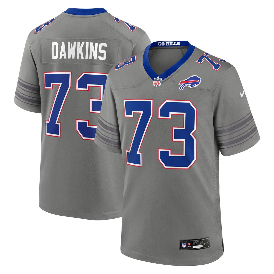Buffalo Bills Dion Dawkins Nike Game Player Jersey - Royal