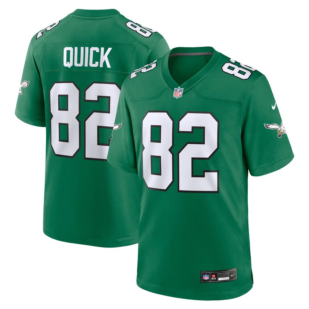 Philadelphia Eagles Mike Quick Nike Retired Player Alternate Game Jersey - Kelly Green