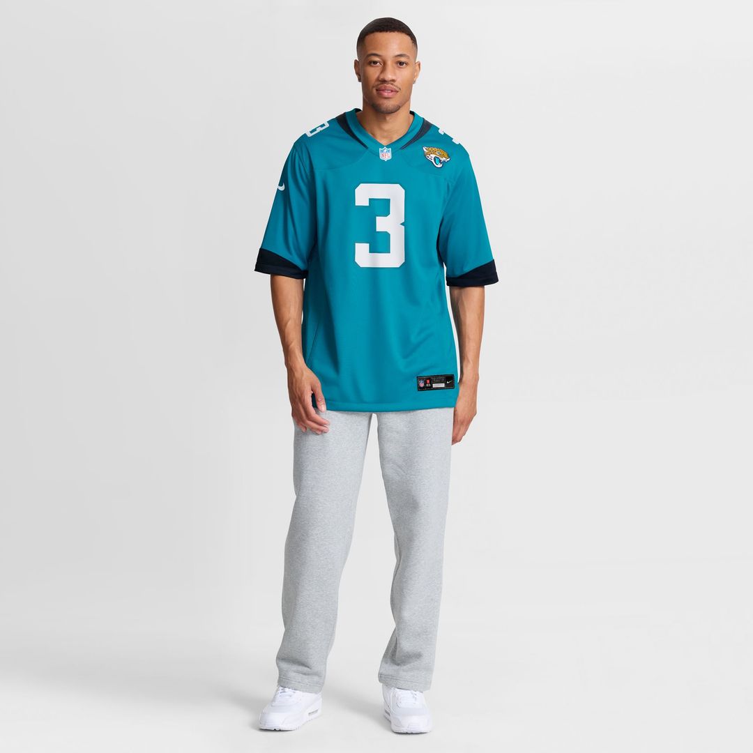 Jacksonville Jaguars Jakobi Meyers Nike Team Game Jersey - Teal
