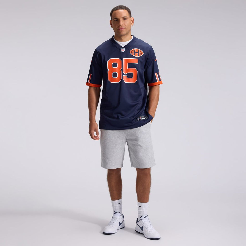 Chicago Bears Cole Kmet Nike 2026 Rivalries Collection Game Jersey - Navy
