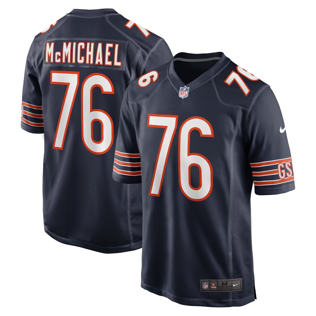 Chicago Bears Steve McMichael Nike Retired Player Game Jersey - Navy