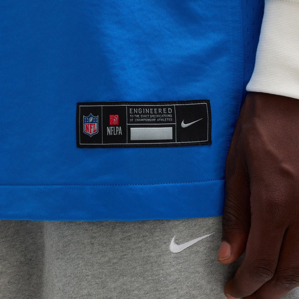Detroit Lions Amon-Ra St. Brown Nike Game Jersey - Blue