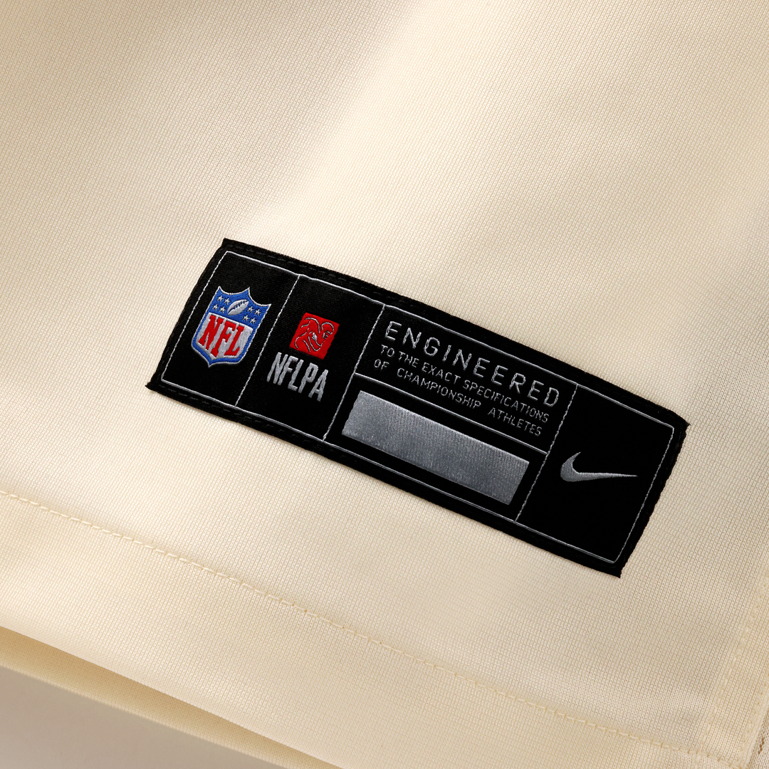 Jacksonville Jaguars Travis Hunter Nike 2026 Rivalries Collection Game Jersey - Natural