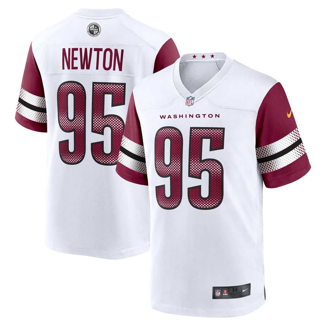 Washington Commanders Jer'Zhan Newton Nike Game Jersey - White