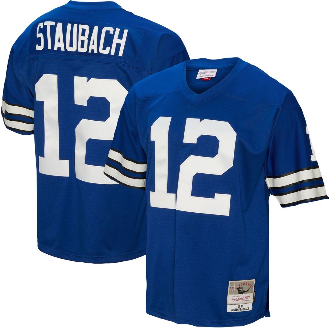 Dallas Cowboys Roger Staubach Mitchell & Ness Legacy Replica Jersey - Royal