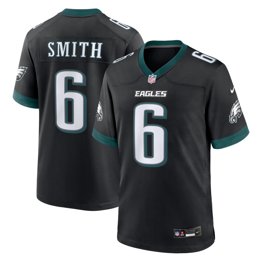 Philadelphia Eagles DeVonta Smith Nike Team Game Jersey - Midnight Green