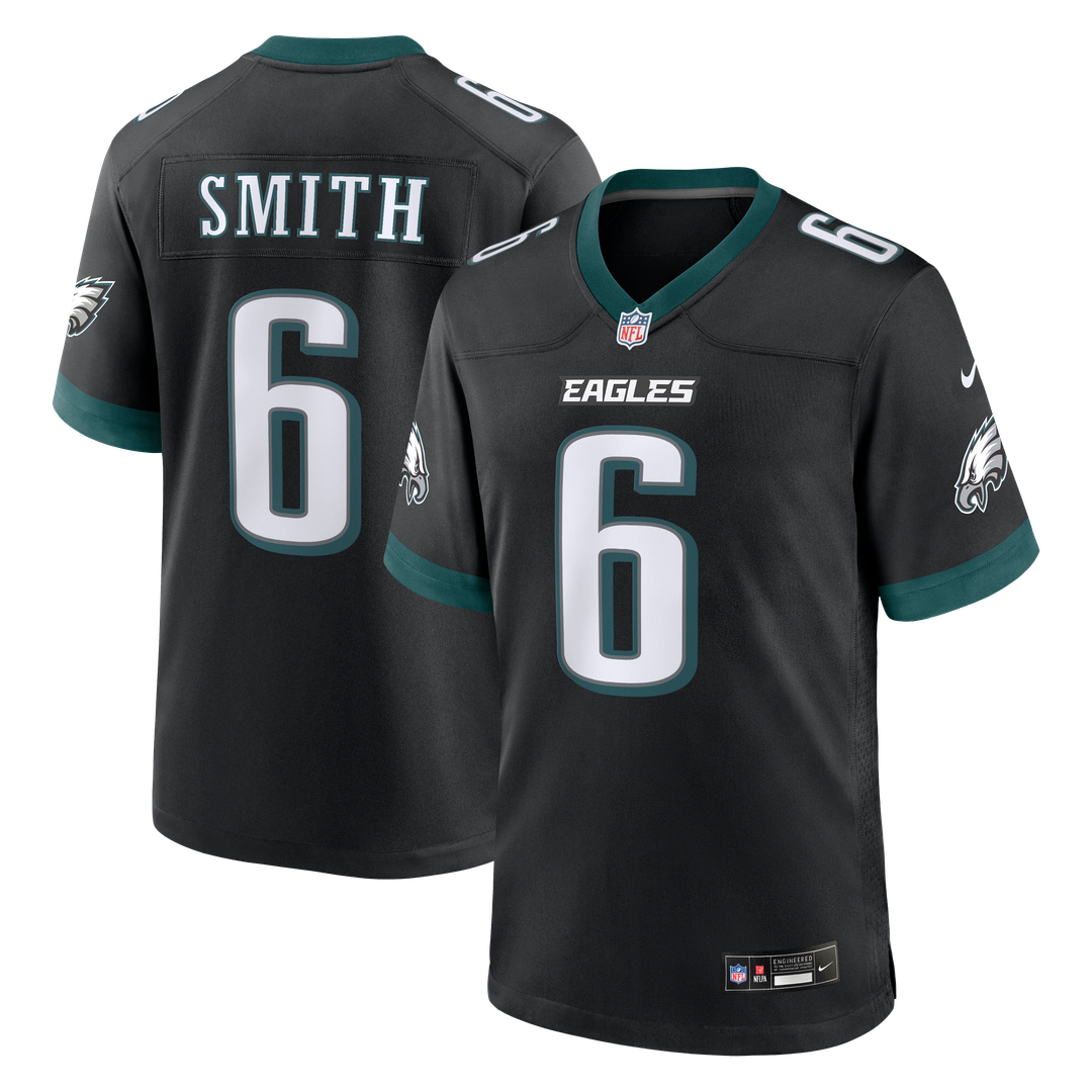 Philadelphia Eagles DeVonta Smith Nike Team Game Jersey - Midnight Green